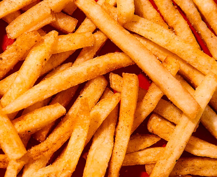 Crispy French Fries - golden and seasoned