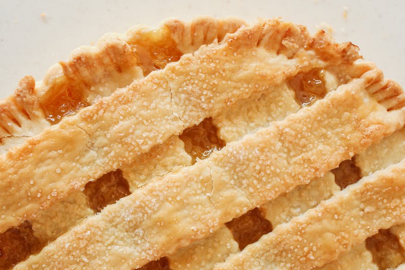 Peach Honey Pie - sweet Southern dessert