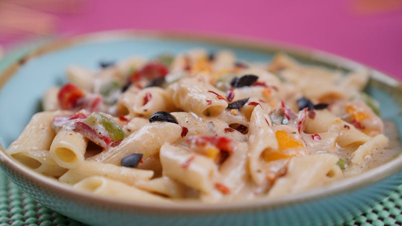 Crispy Chicken Tenders served with dipping sauce